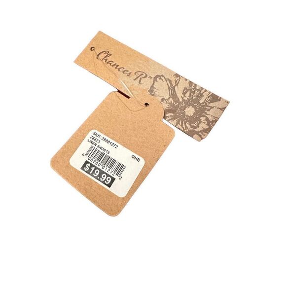 Charles R Red Belted Paperbag Shorts - Picture 4 of 5